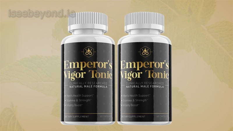 Emperor’s Vigor Tonic is a male vitality supplement in capsule form.