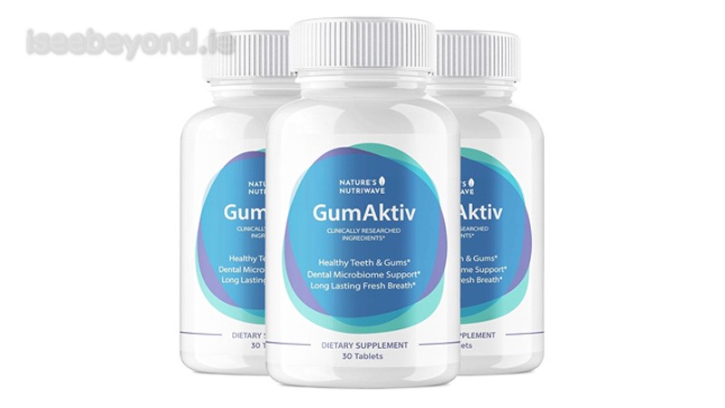GumAktiv is a daily gum-health supplement for adults to use alongside normal oral care.