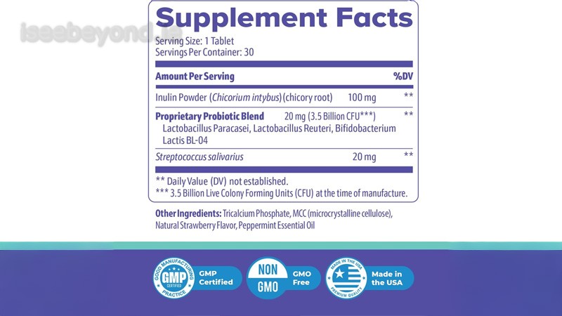 GumAktiv contains nutrients aimed at supporting gum tissue, immunity, and antioxidant balance.