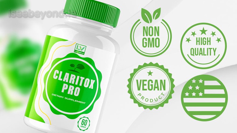Claritox Pro Supplement Bottle