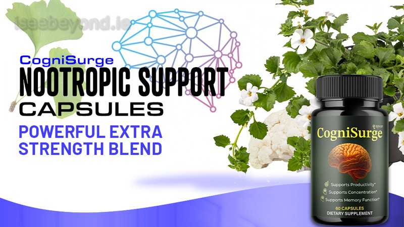 CogniSurge natural brain booster supplement for daily cognitive wellness