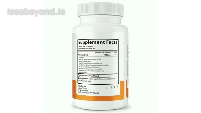 Key ingredients in GlycoMute supplement.