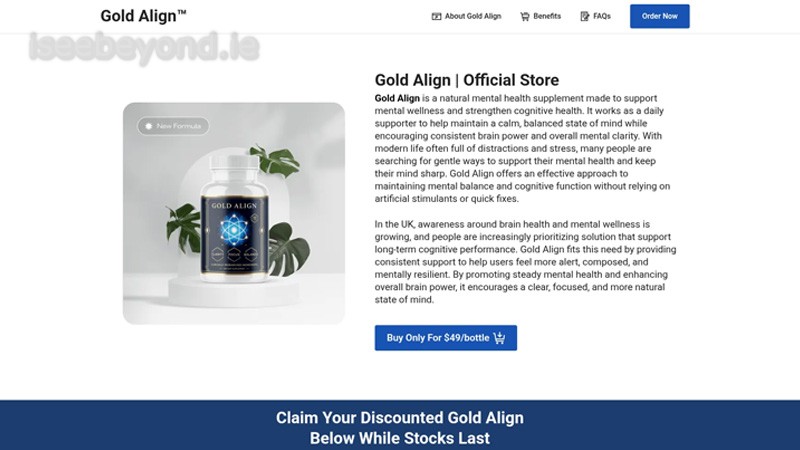 Where to buy authentic Gold Align supplement.
