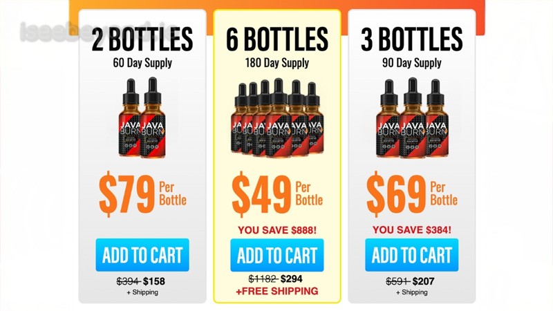 Java Burn 2.0 is sold on the official site with bundle deals that significantly lower the daily cost, especially on multi-bottle packs.
