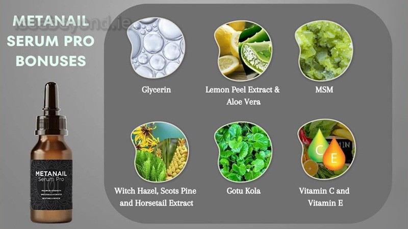 Ingredients and benefits of Metanail Complex for healthier nails.